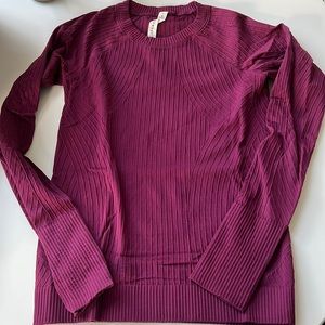 Lululemon Ribbed Long-sleeve - Size 6